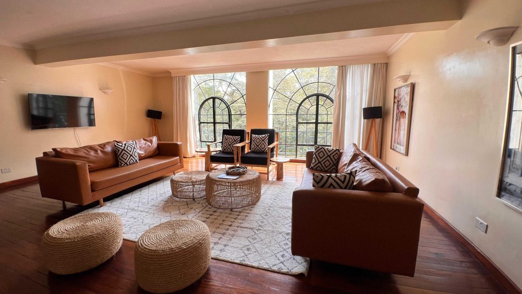 An AfricaNomads coliving in Westlands, Nairobi.