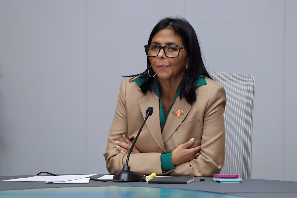 Venezuela and Colombia discuss security as Rodriguez calls for end to US sanctions