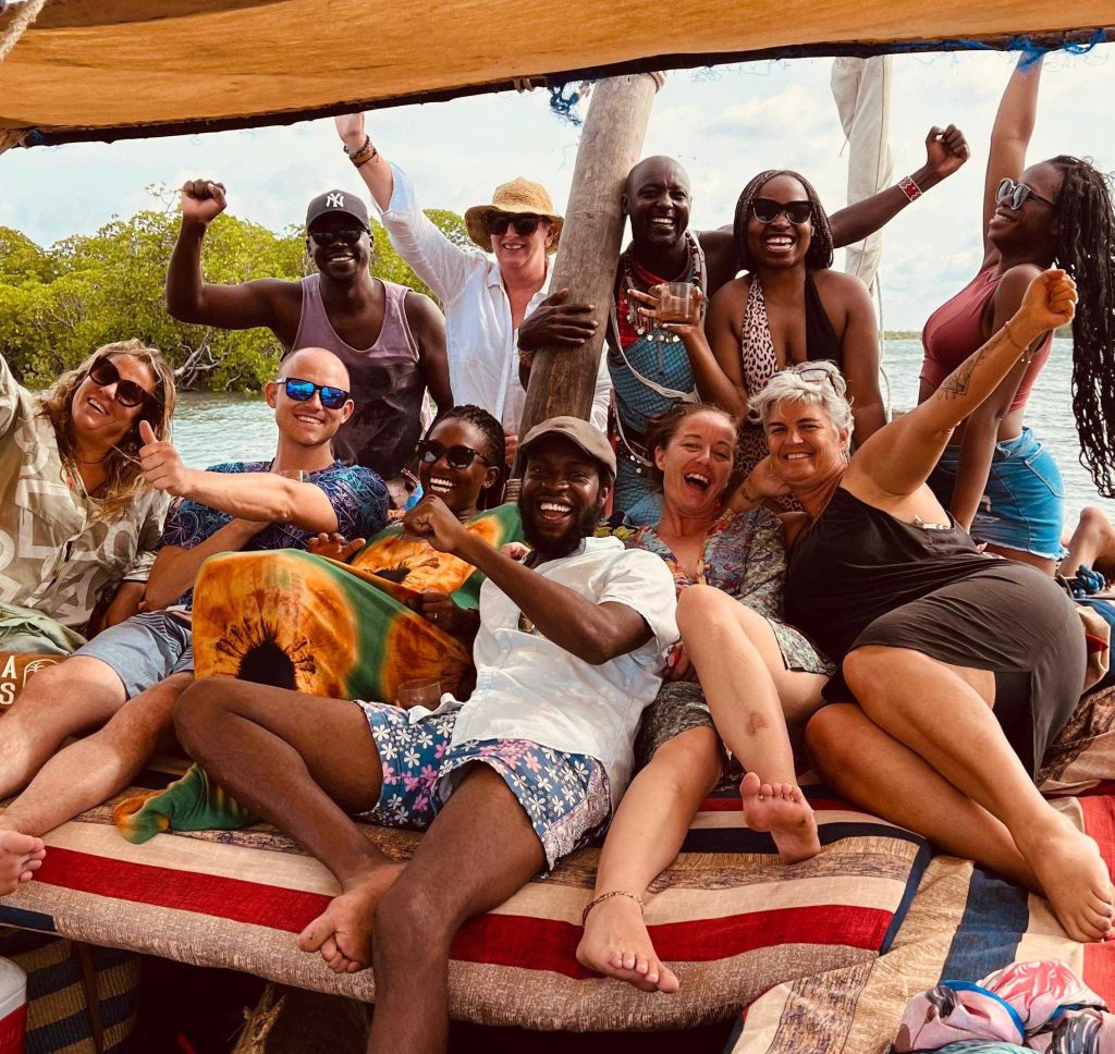 Communal dinners at AfricaNomads.