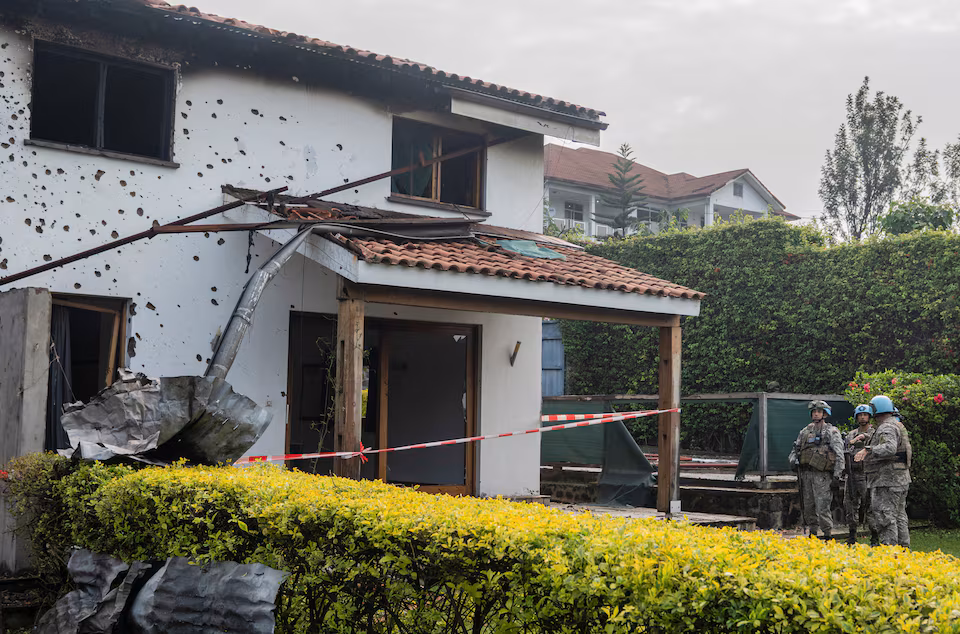 Drones hit east Congo’s biggest city, killing French aid worker, rebels and UN say