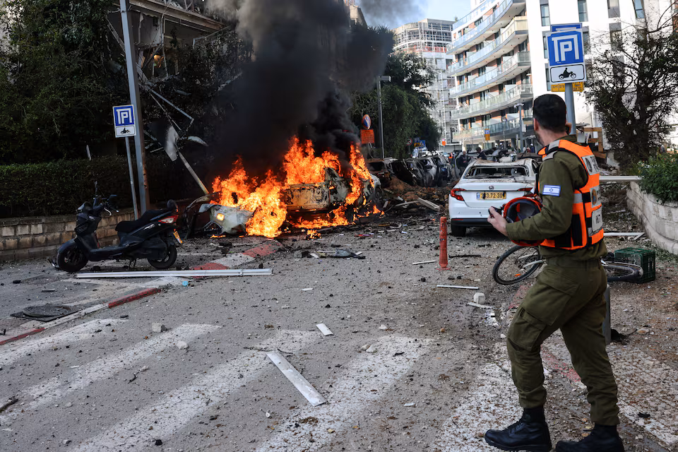 Iran pours missiles into Israel and mocks Trump’s talk of joint control of strait