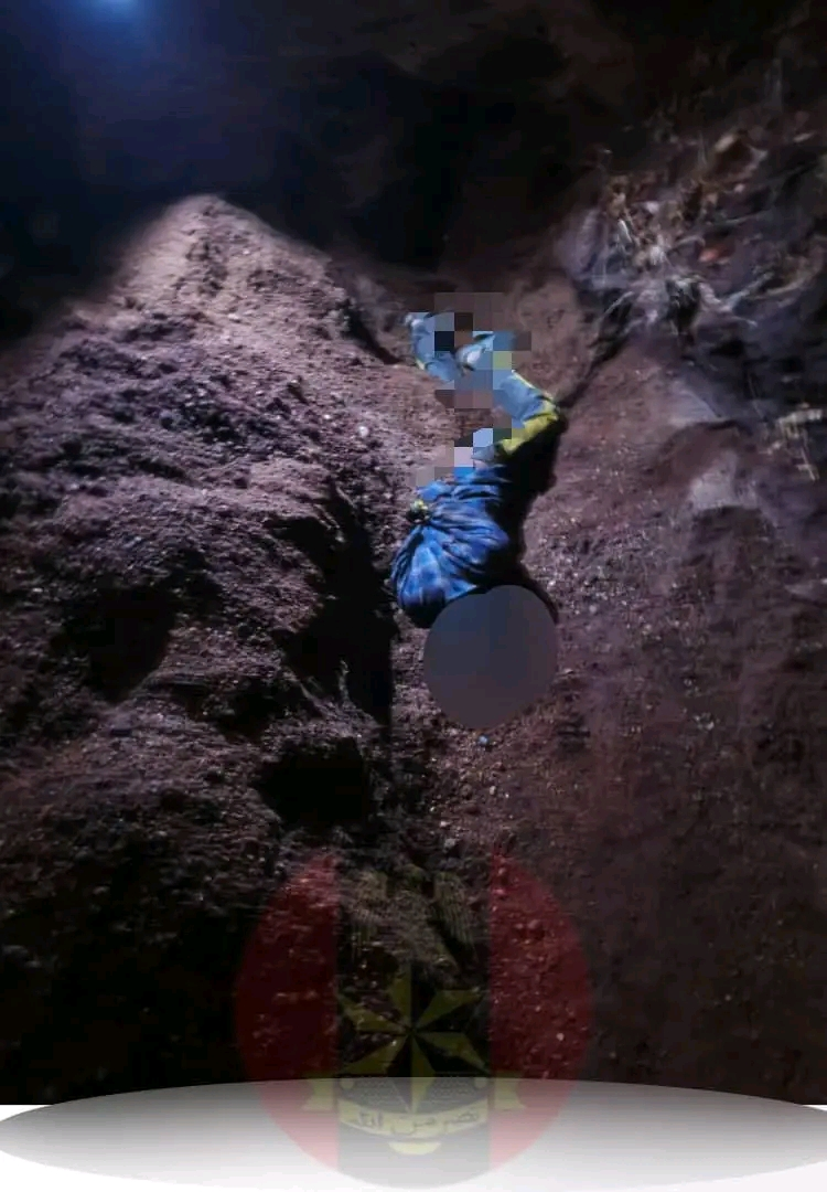 Suspected terrorist killed by the troops.