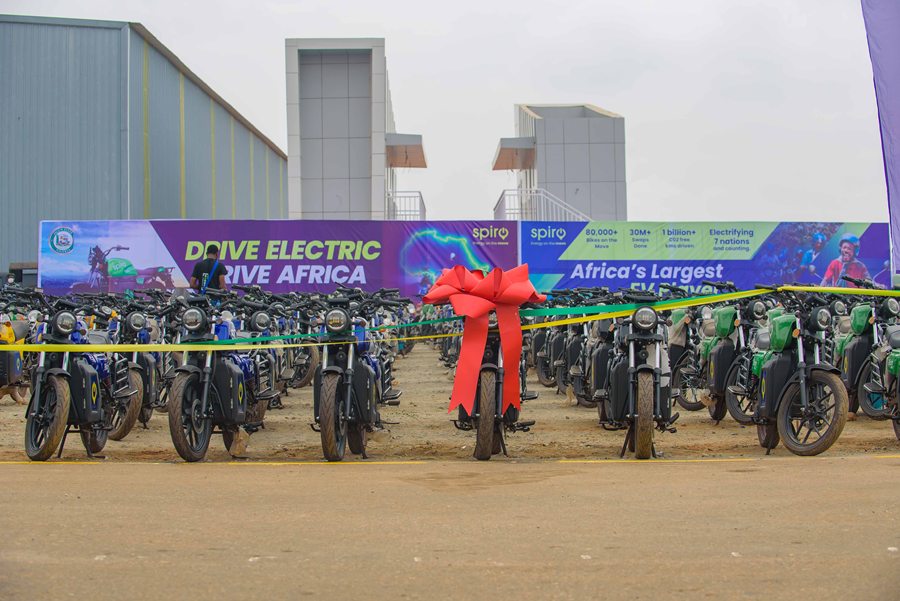 Spiro new electric bikes in Ogun State