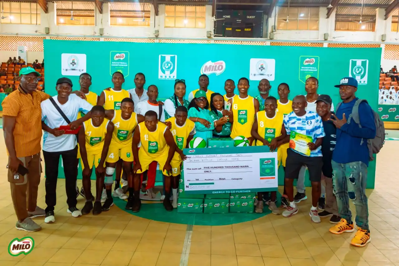 The Katsina school emerged as the champion with a one-point victory (PHOTO CREDIT: Milo)