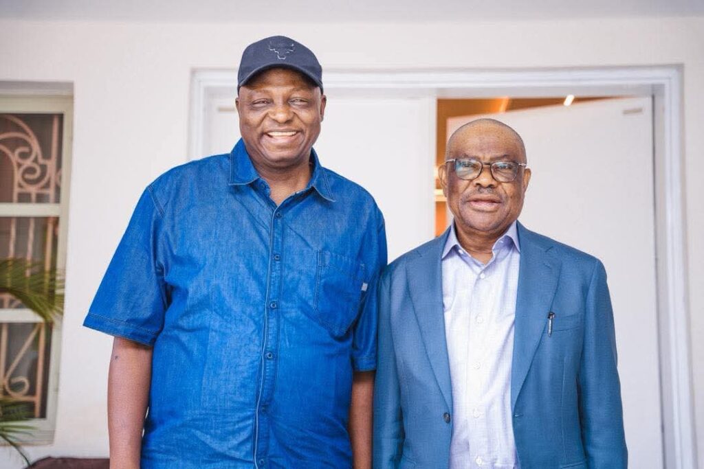 Wike visits APC national chairman as Fubara’s fate hangs