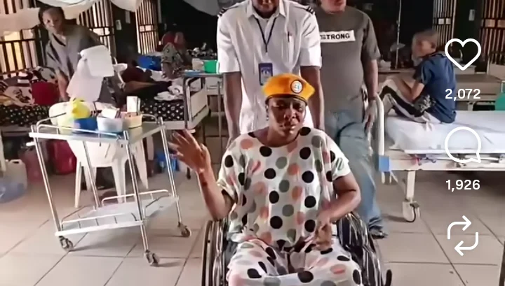 Doris Ogala hospitalised after collapsing, sparks debate