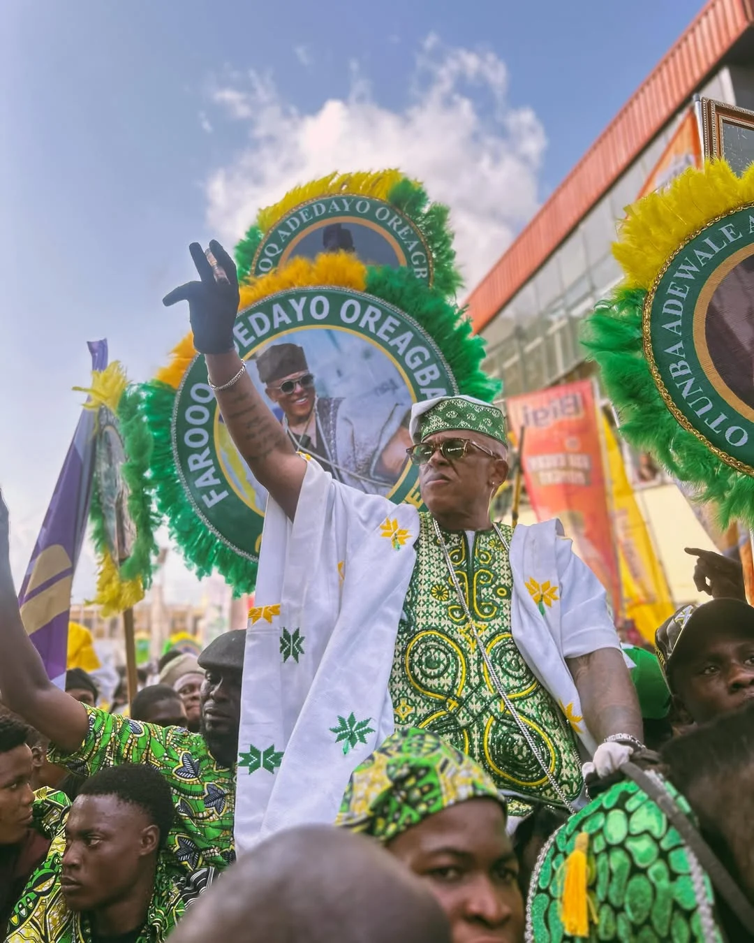 Farooq Oreagba at the 2026 Ojude Oba Festival. Credit: IG | _obalolar