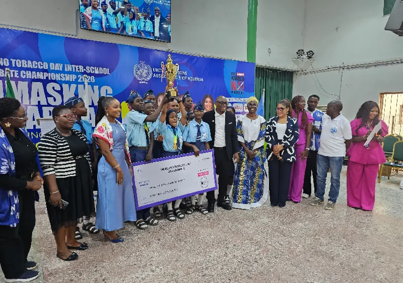 Lagos School Wins N200,000 Anti-Tobacco Debate Championship