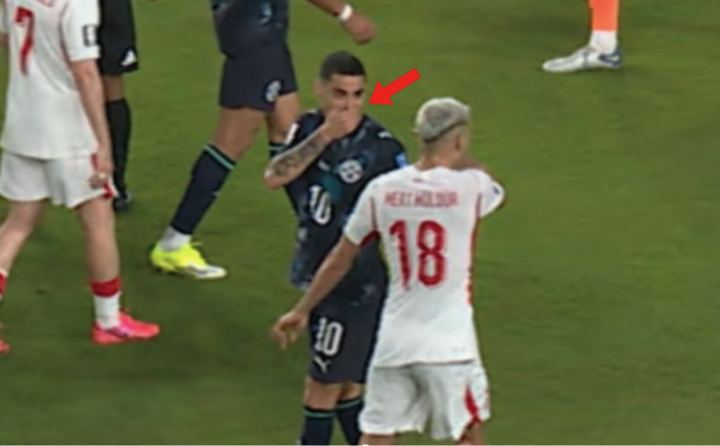 Miguel Almirón Becomes First Player Sent Off Under FIFA’s Mouth-Covering Rule As Paraguay Beat Turkey