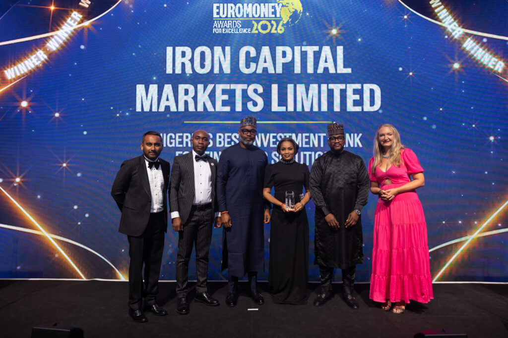 Iron Capital named Nigeria’s Best Investment Bank for Financing Solutions at the 2026 Euromoney Awards