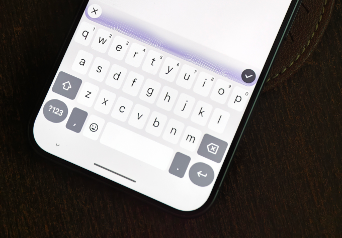 A photo of Google's dictation tool called Rambler