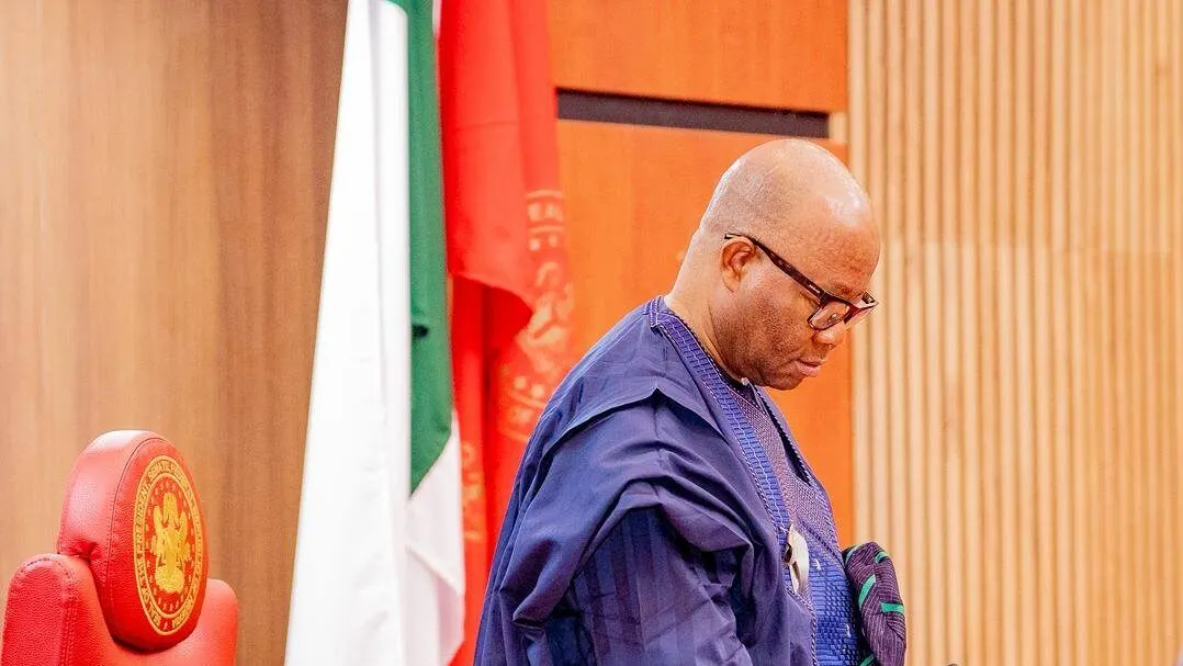 The Senate President, Godswill Akpabio [PHOTO CREDIT: Godswill Obot Akpabio]