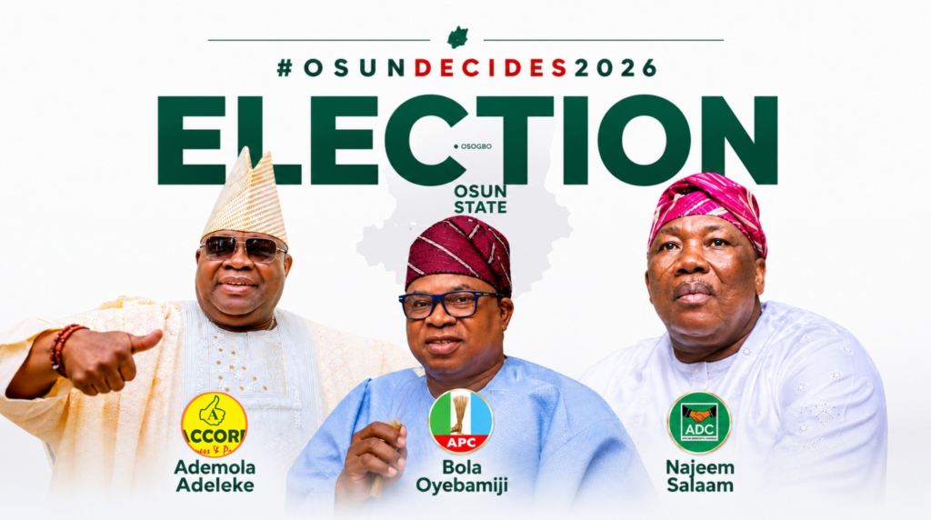Adeleke, Oyebamiji, Salaam, others battle for Osun governorship