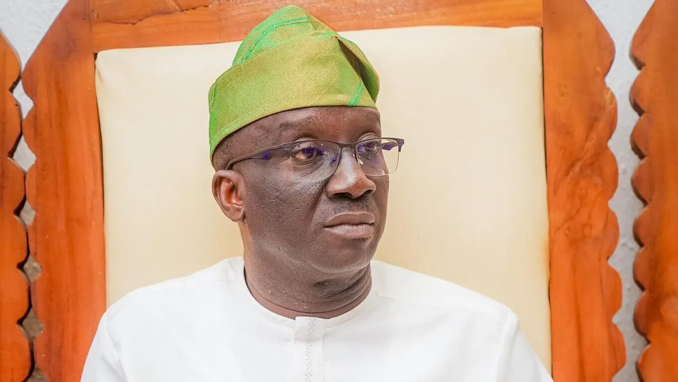 Governor Monday Okpebholo of Edo state (PHOTO CREDIT: @Gov_Okpebholo)