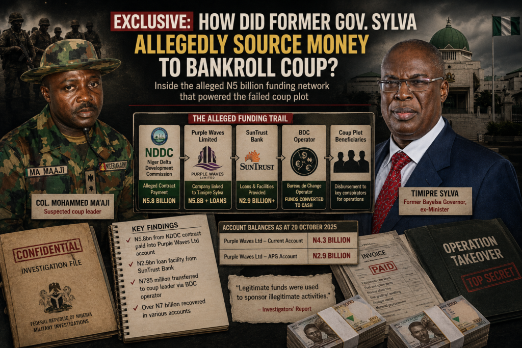 How former Gov. Sylva allegedly raised money for bankrolling coup
