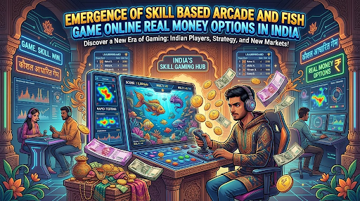 Emergence Of Skill Based Arcade And Fish Game Online Real Money Options In India