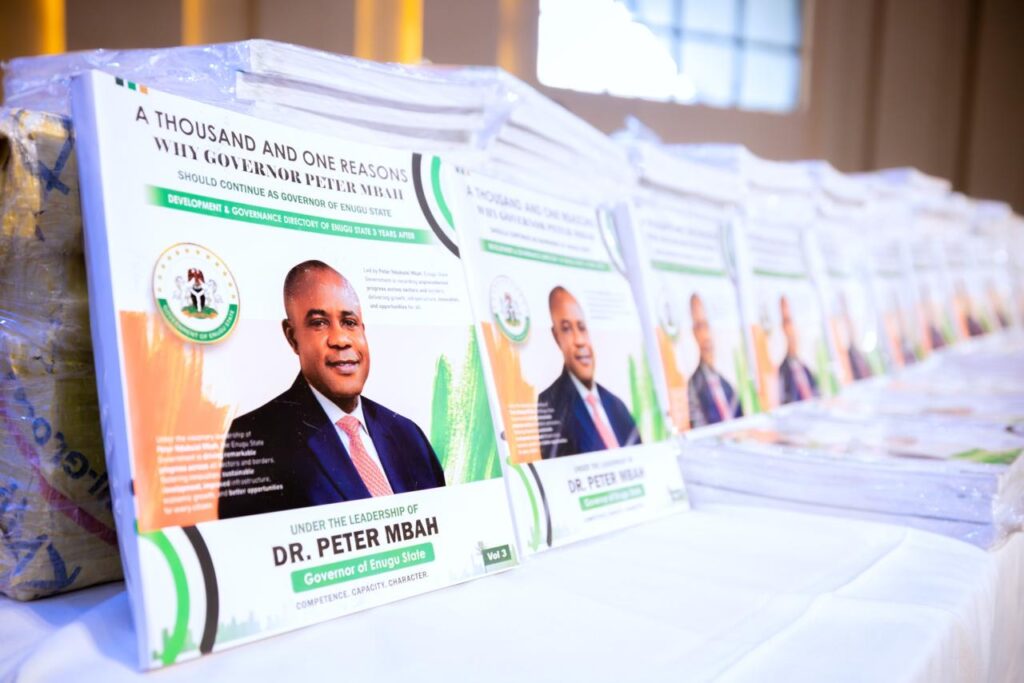 Mbah unveils over 10,000 milestone achievements, says Enugu on course to greatness