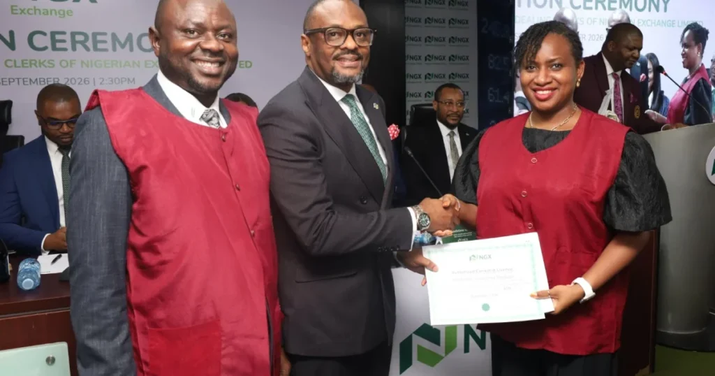 NGX inducts 103 dealing clerks, reinforces market integrity