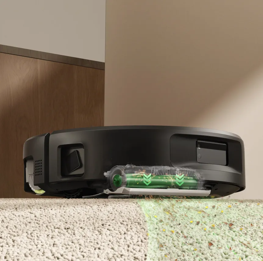 Roomba Max 875 Combo shown using autowash