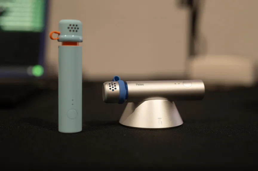 Relay microphones