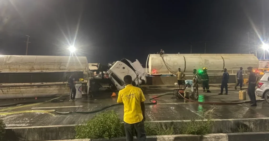LASEMA contains three fire incidents, averts tanker explosio